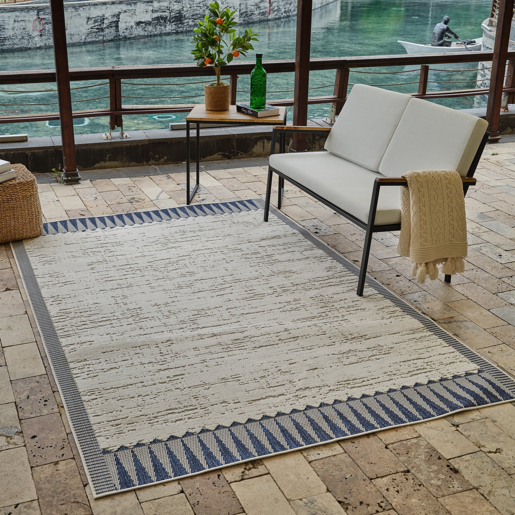 Aurora Cream Runner Rug