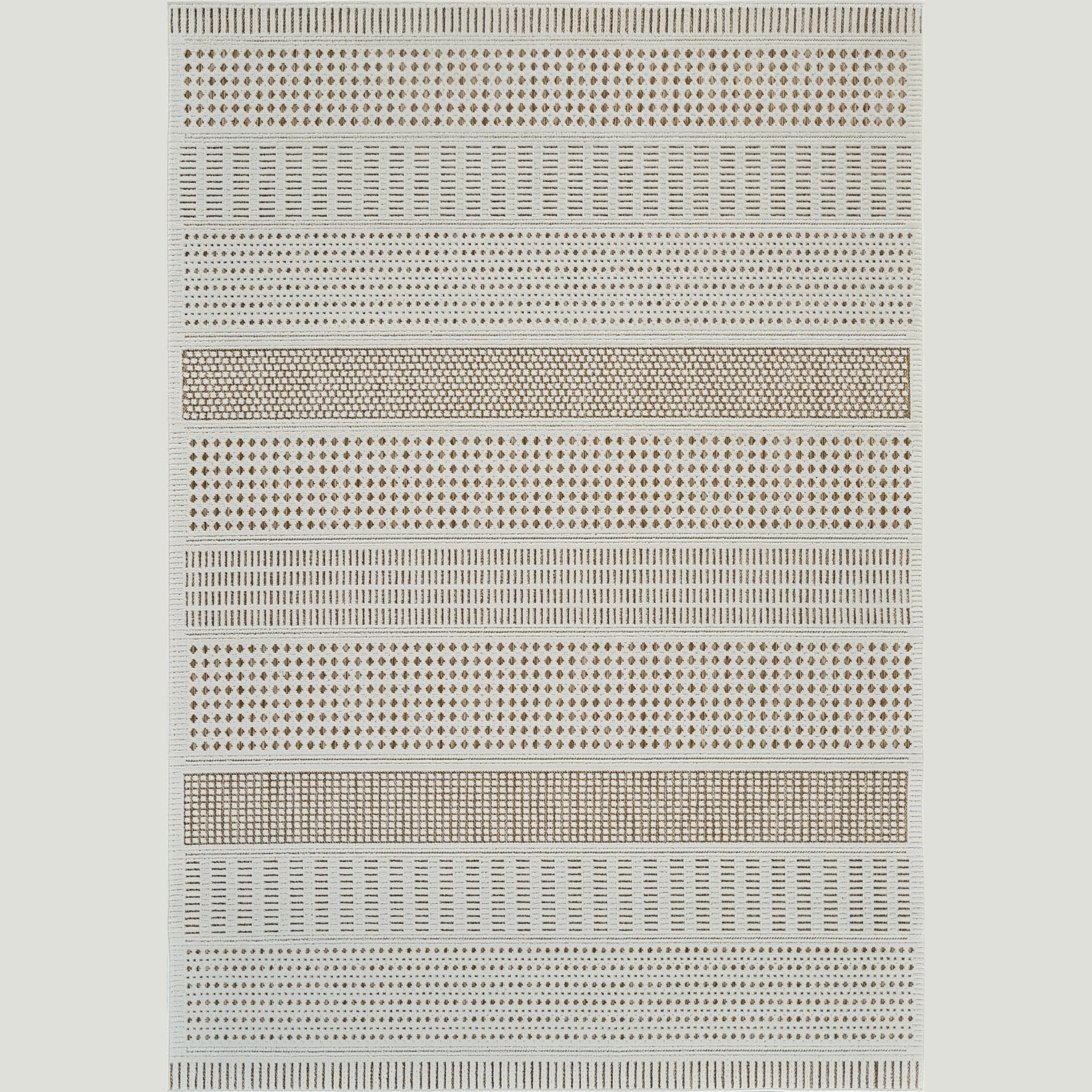 Aurora Beige Modern Rug