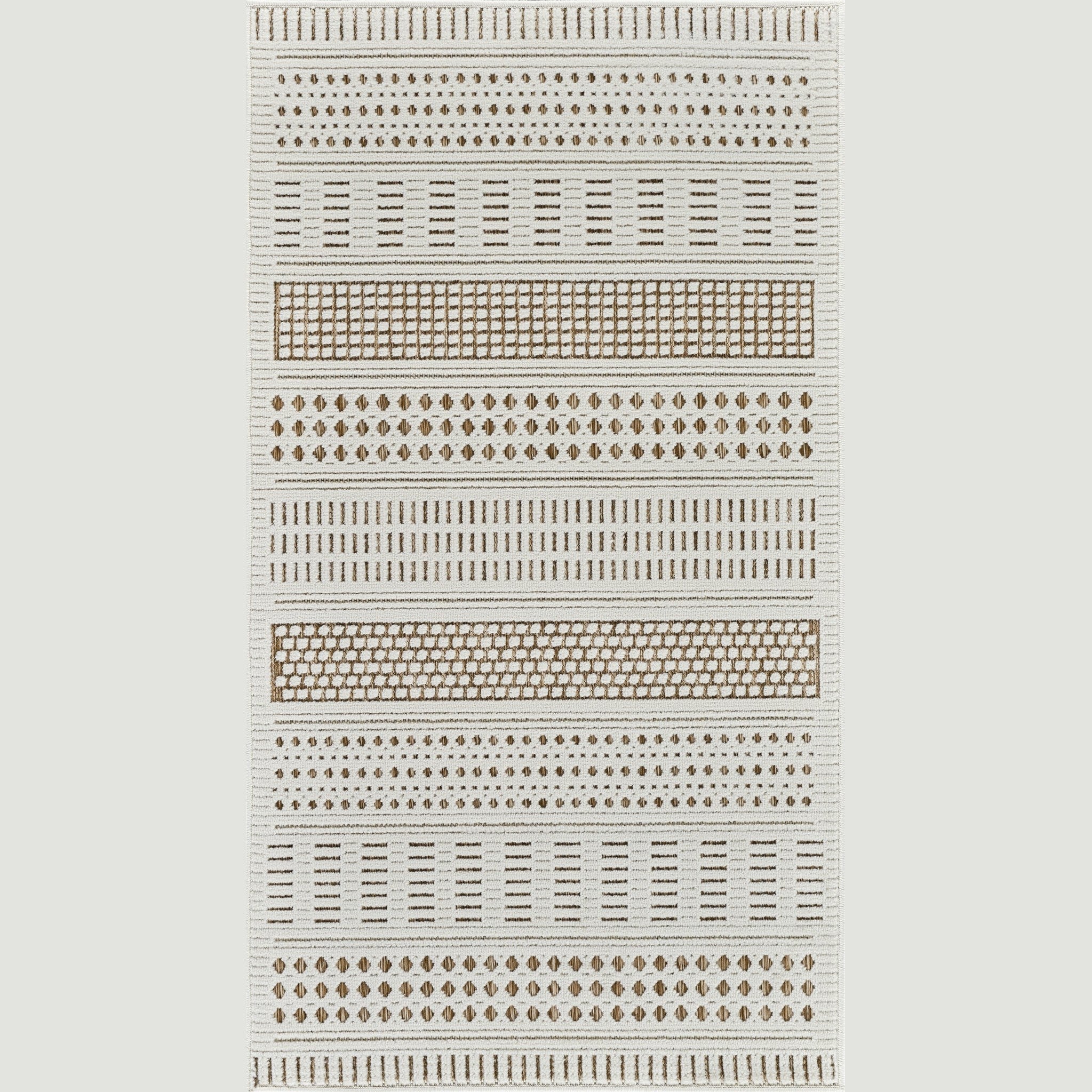 Aurora Beige Modern Rug