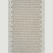 Aurora Beige Tribal Stripe Rug – 5 x 7'