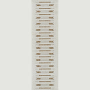 Aurora Beige Modern Rug – Arrow Stripe Design