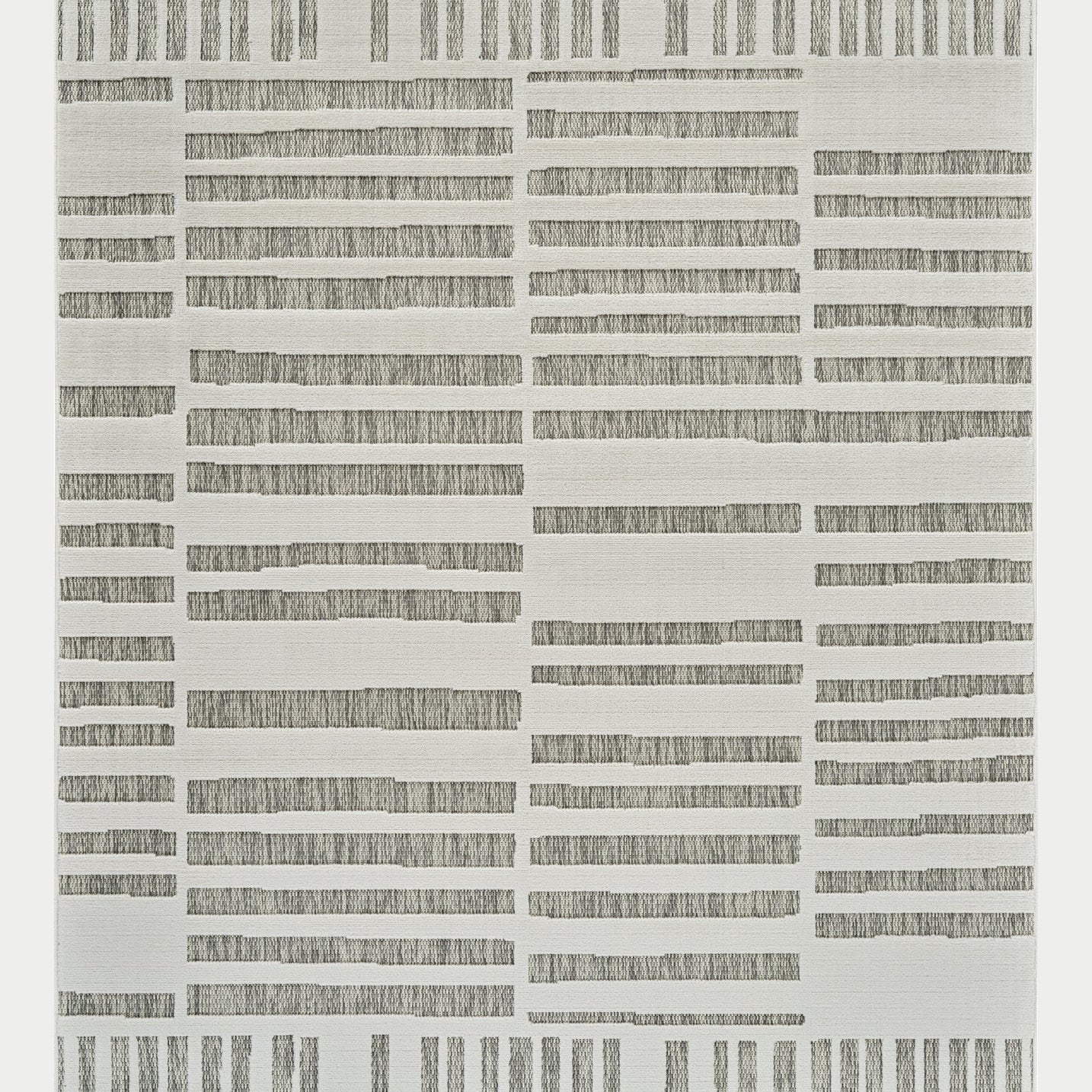 Aurora Cream Modern Rug – Abstract Linear Design