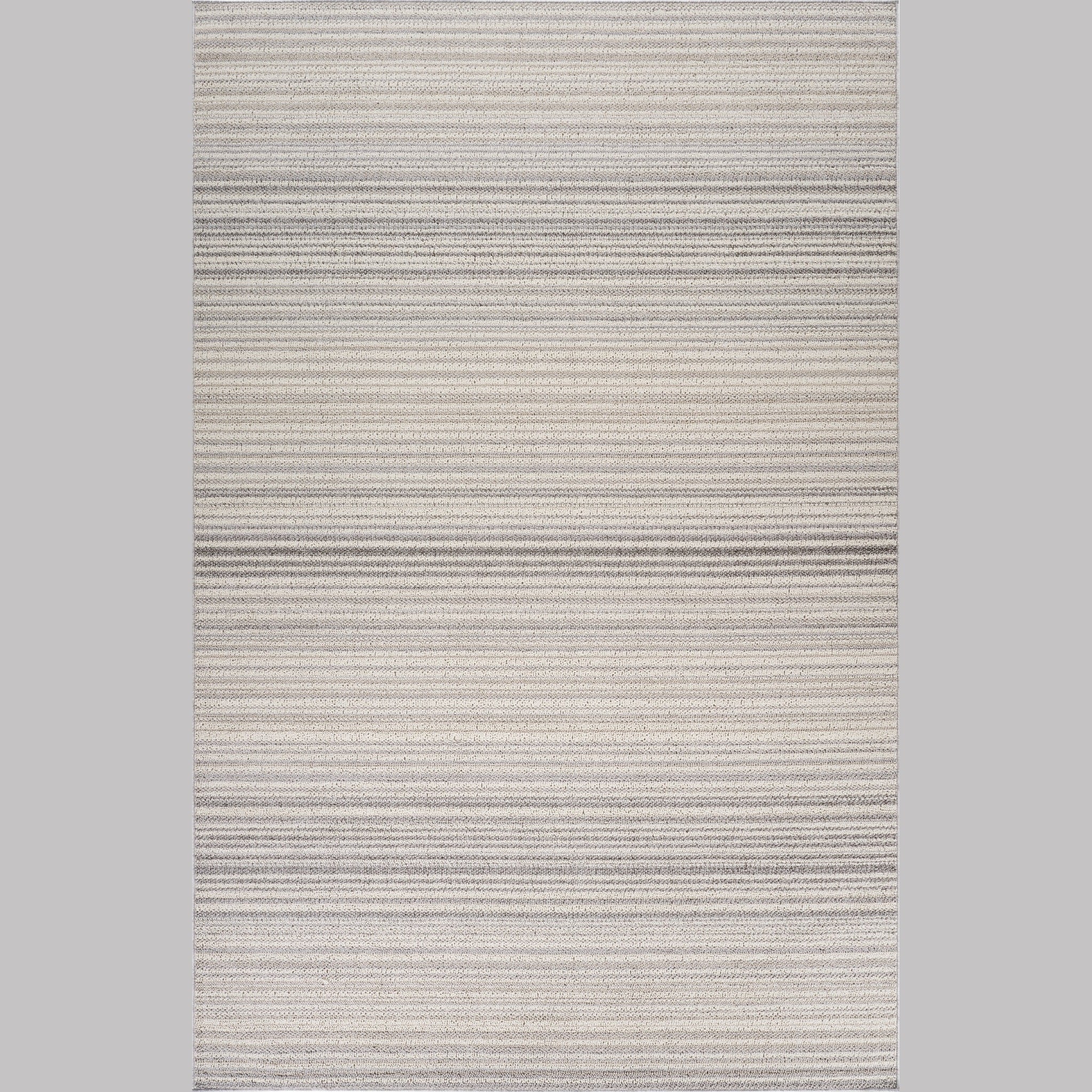 Bali Modern Striped Cream Area Rug