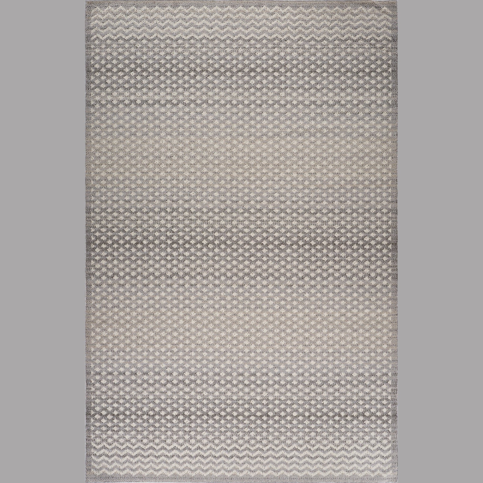 Bali Cream Contemporary Textured Indoor Rug