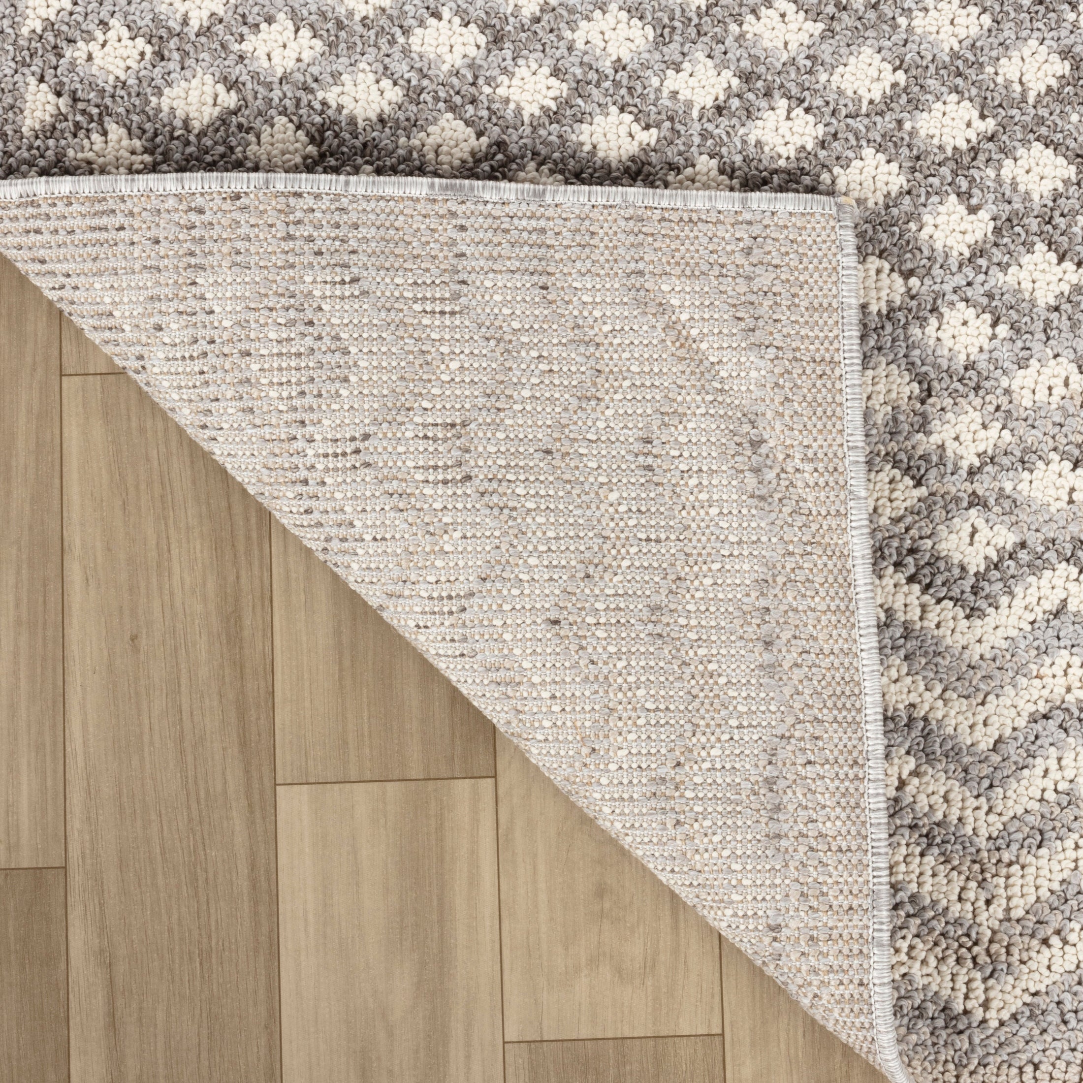 Bali Cream Contemporary Textured Indoor Rug