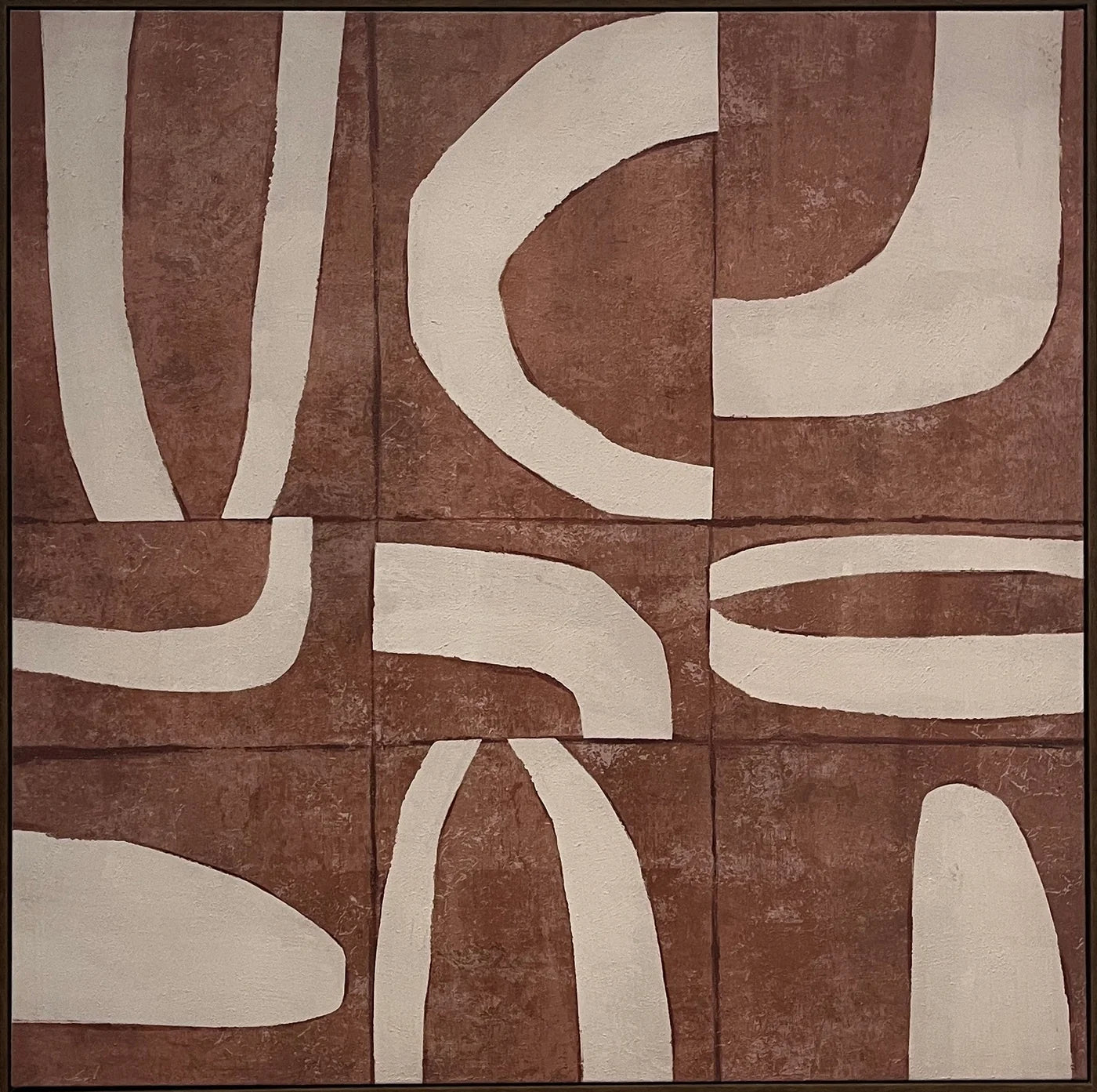 Babylon Deconstructed Framed Canvas Wall Art