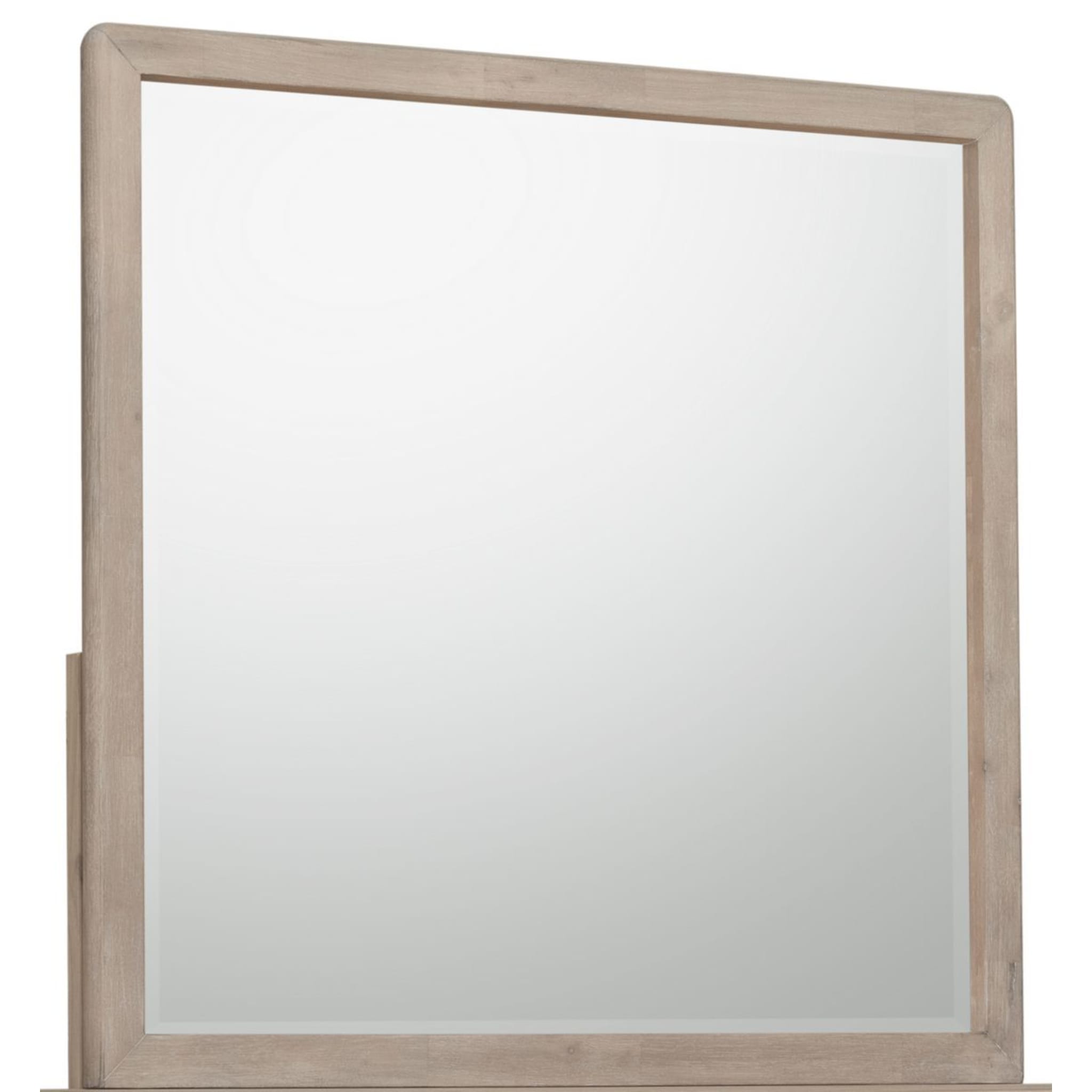 Gardenia Beveled Glass Wall or Dresser Mirror in Chai
