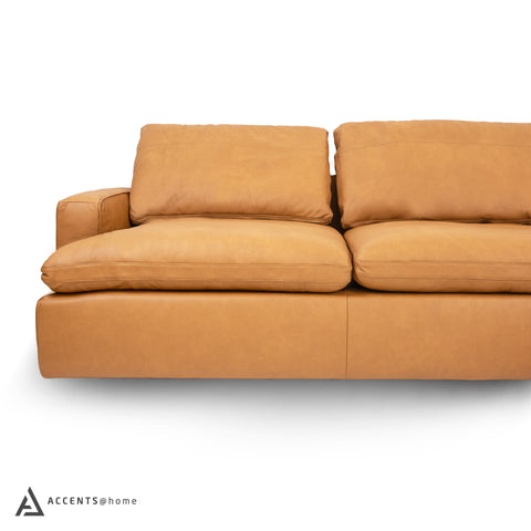 Aline Genuine Leather Sectional