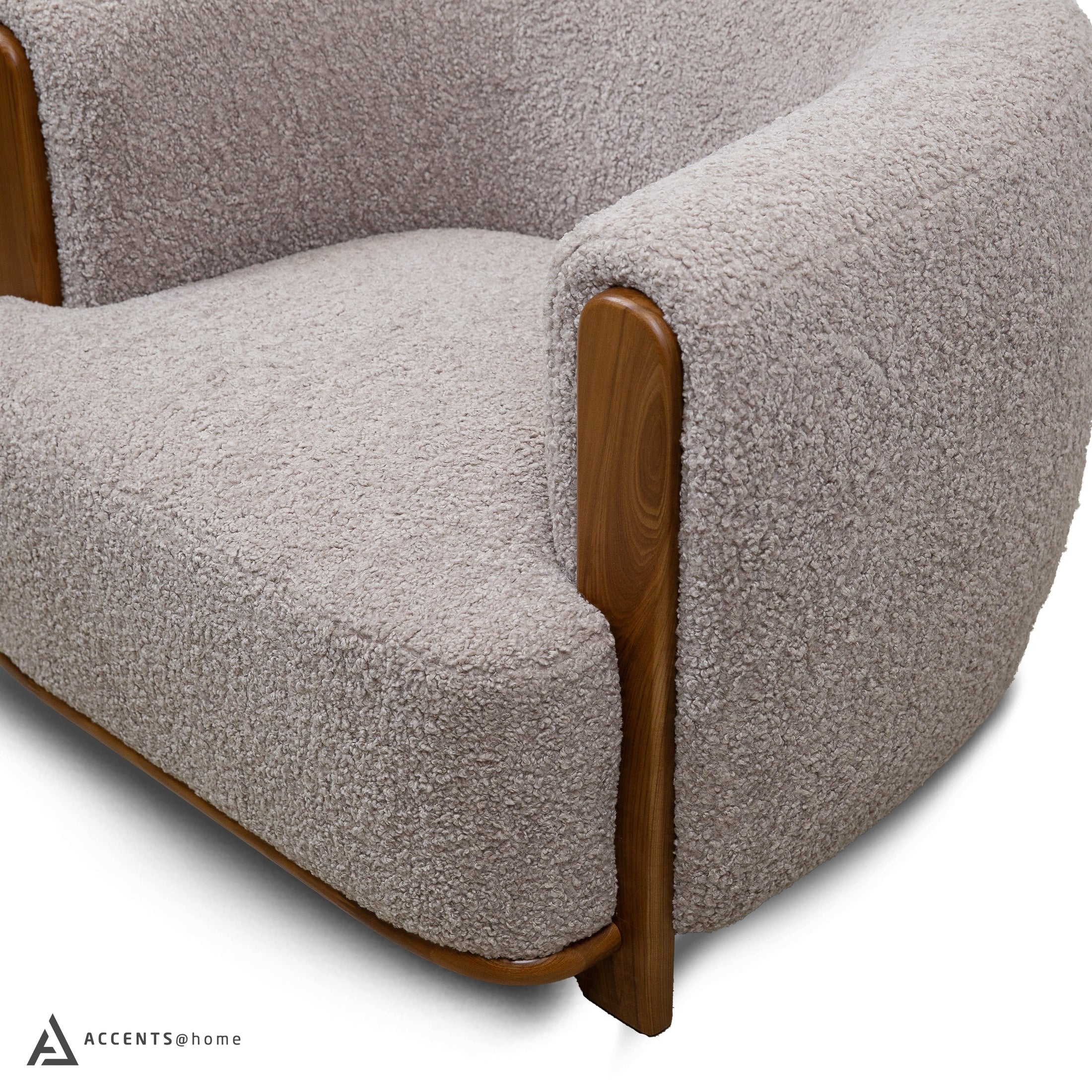 Leonie Accent Chair Teddy Linen