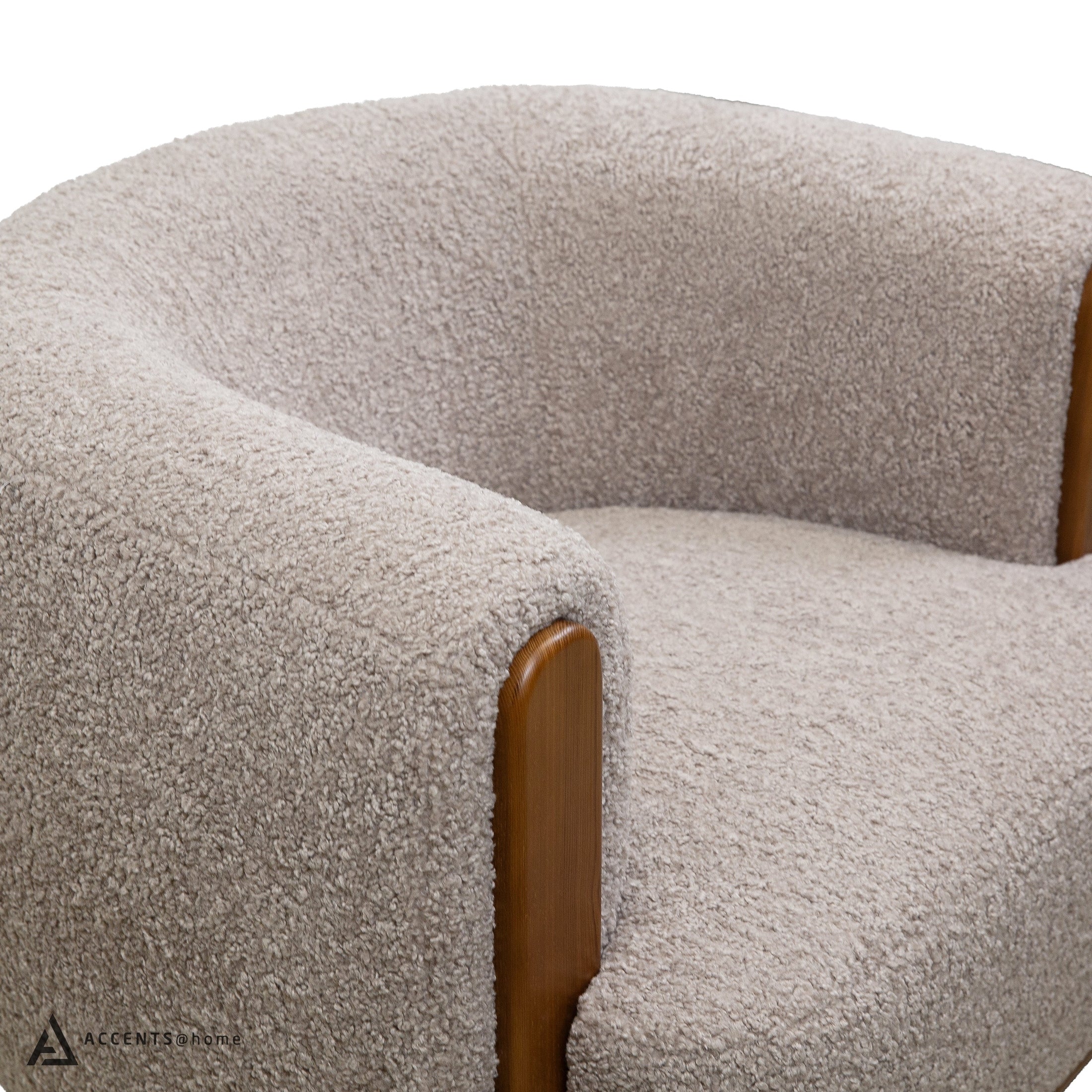 Leonie Accent Chair Teddy Linen