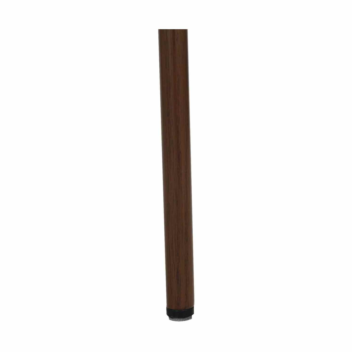 Aria Upholstered Dining Chair with Walnut Metal Legs