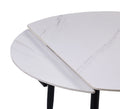 Jess 2.0 Round Extendable Dining Table - White