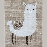 Daisy Brown Modern Floral Area Rug