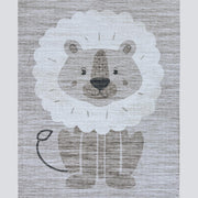 Beige Daisy Floral Elegance Rug