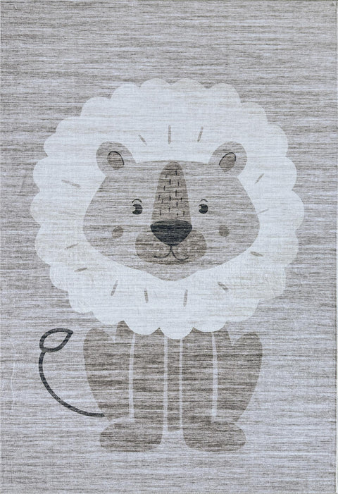 Beige Daisy Floral Elegance Rug