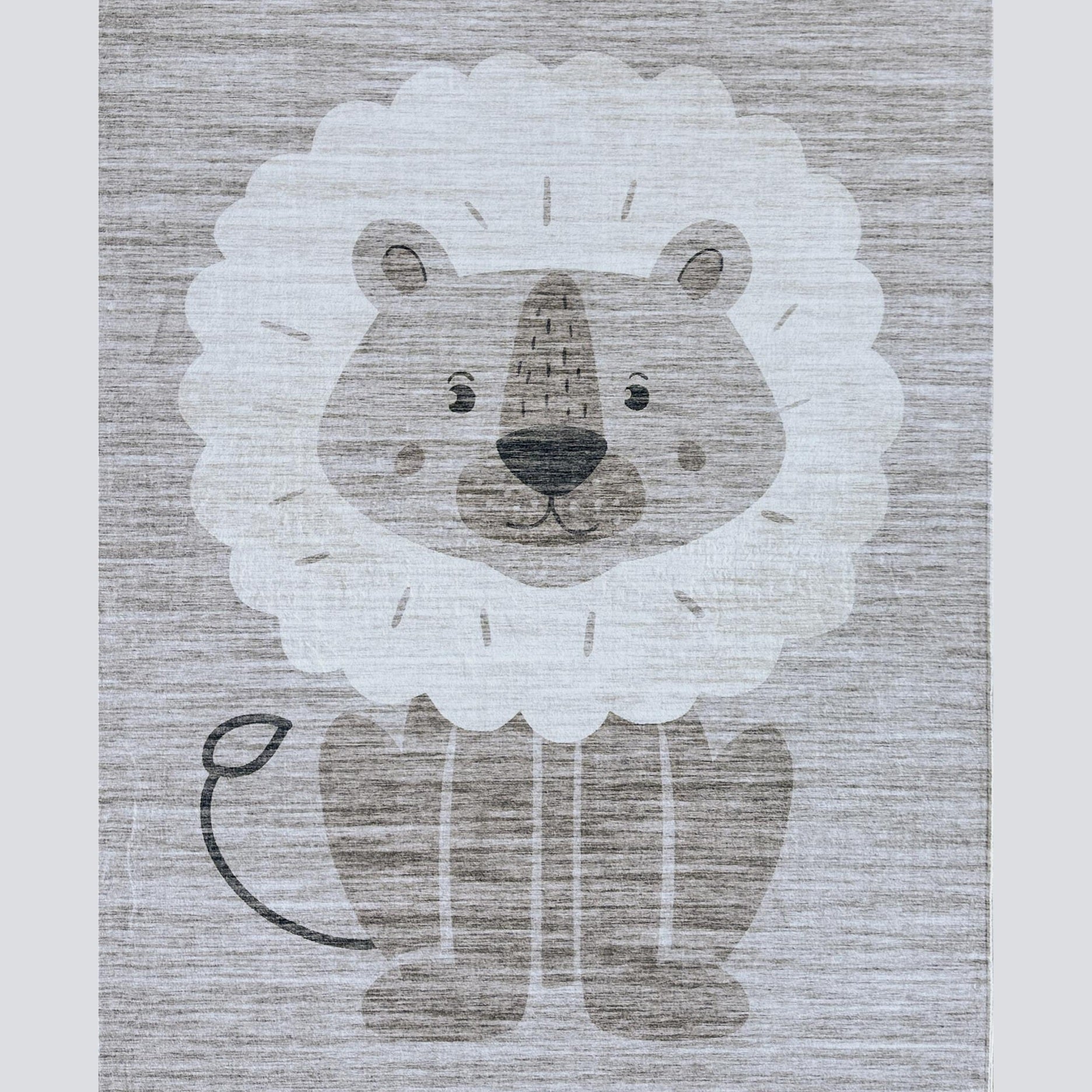 Beige Daisy Floral Elegance Rug