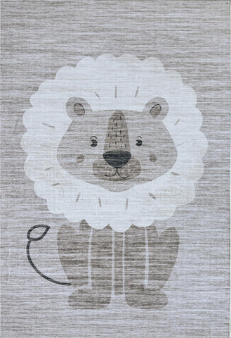 Beige Daisy Floral Elegance Rug