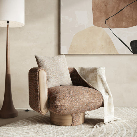 Aylin Curved Accent Chair