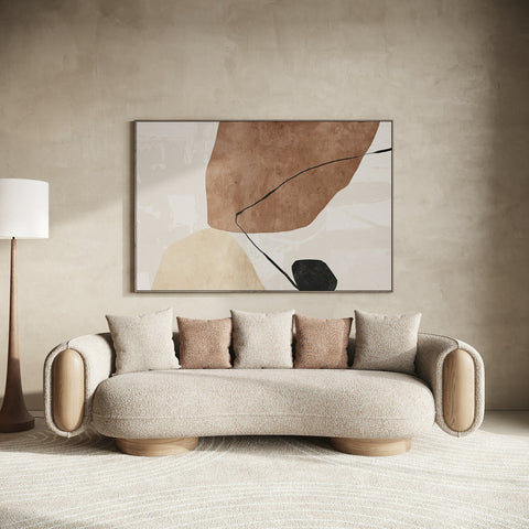 Aylin 4-Seater Large Curved Sofa