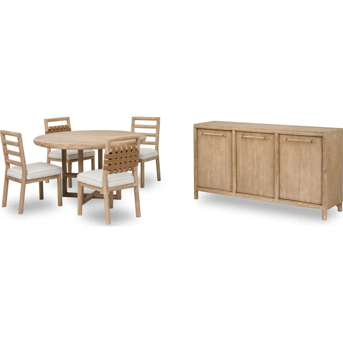 Dorsey Ladder Back Dining Chair – Ricotta