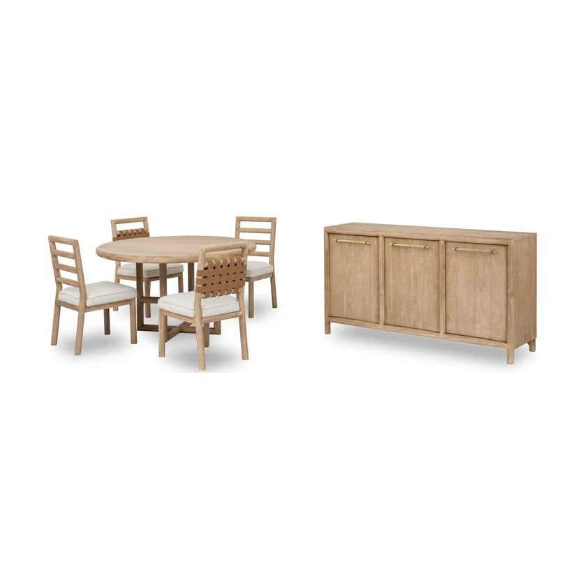 Dorsey Ladder Back Dining Chair – Ricotta