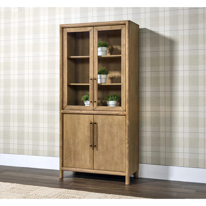 Dorsey Display Storage Cabinet – Granola