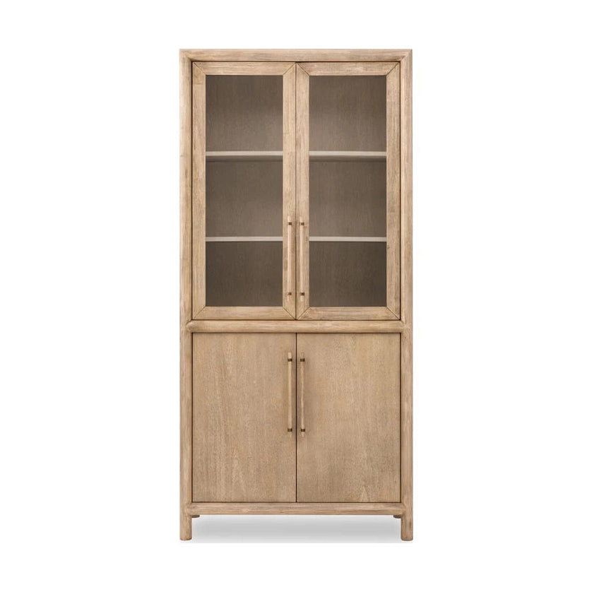 Dorsey Display Storage Cabinet – Granola