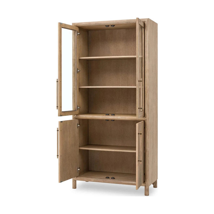 Dorsey Display Storage Cabinet – Granola