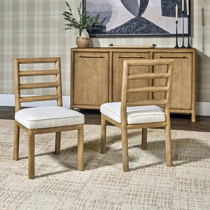 Dorsey Ladder Back Dining Chair – Ricotta