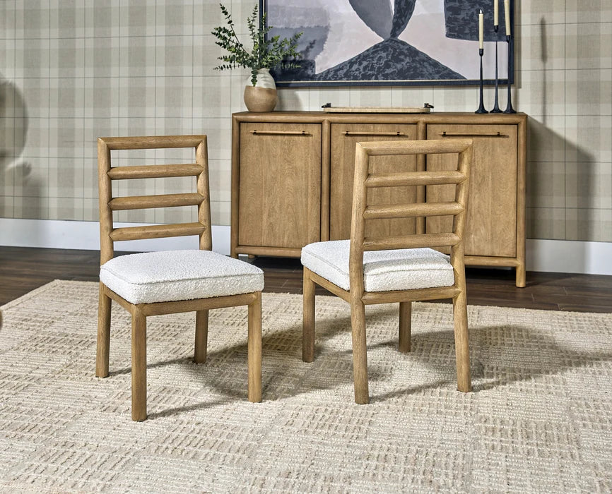 Dorsey Ladder Back Dining Chair – Ricotta