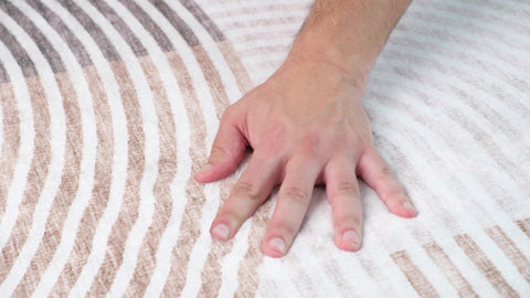 Europa Beige Geometric Modern Rug – 5x8