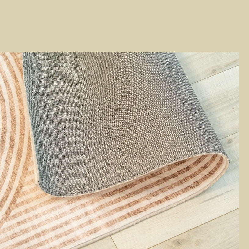 Europa Beige Abstract Woven Area Rug