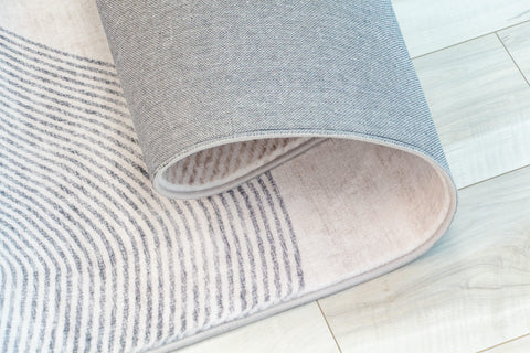 Europa Beige Geometric Pattern Rug