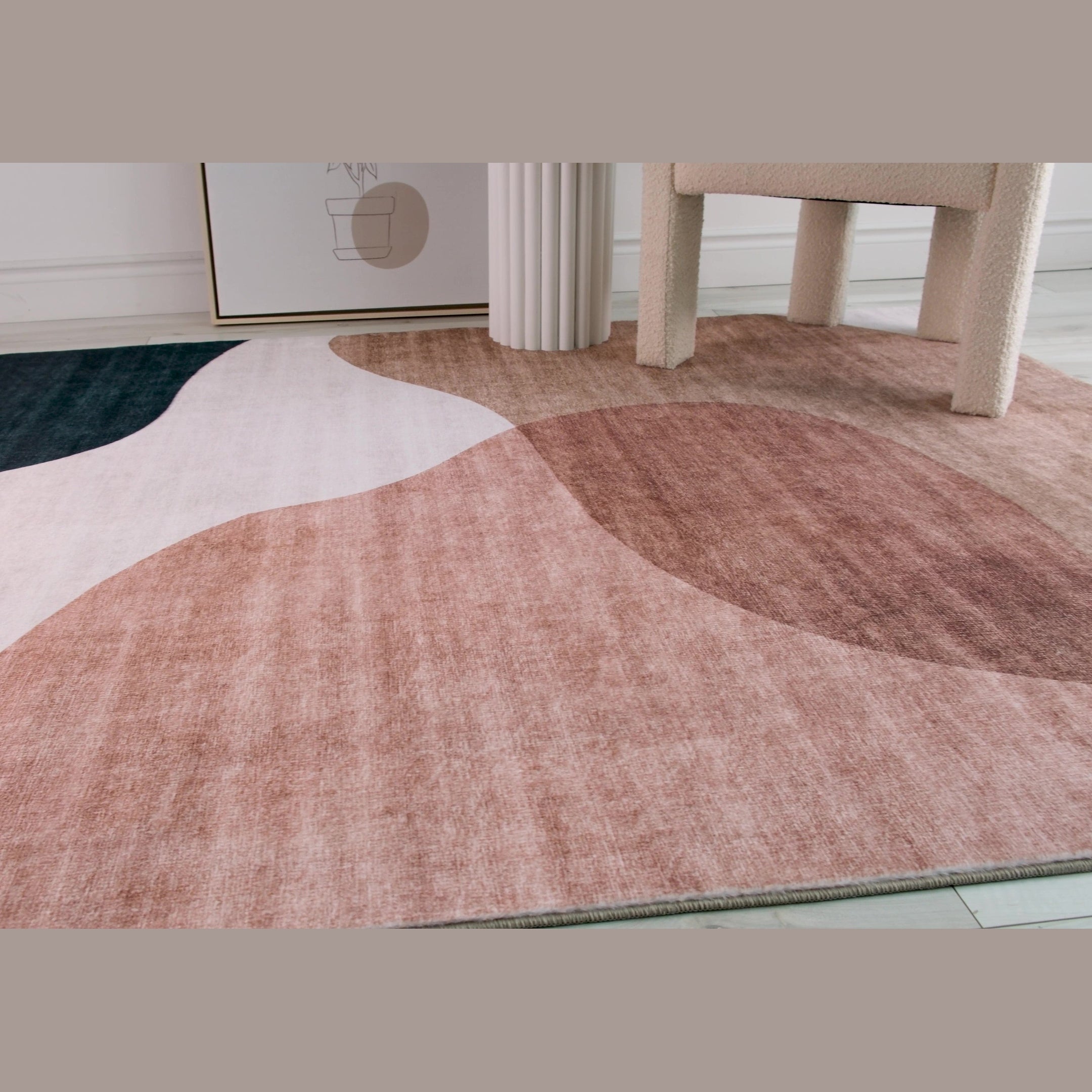 Europa Multi-Color Modern Art Rug