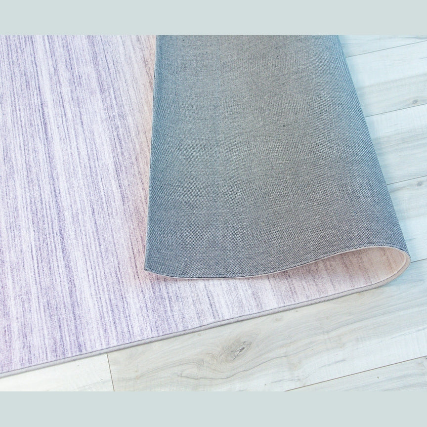 Europa Violet Artistic Abstract Area Rug