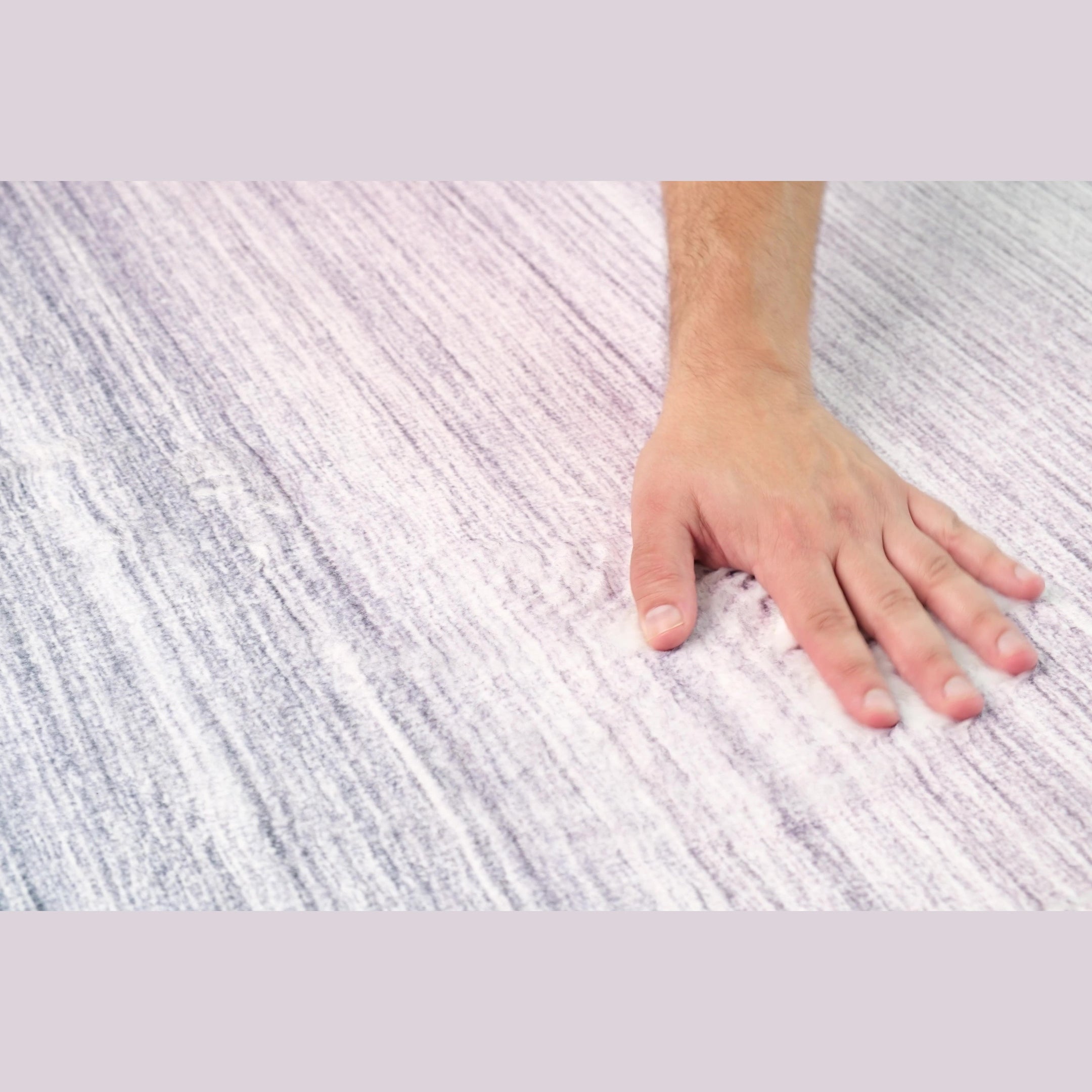 Europa Violet Artistic Abstract Area Rug