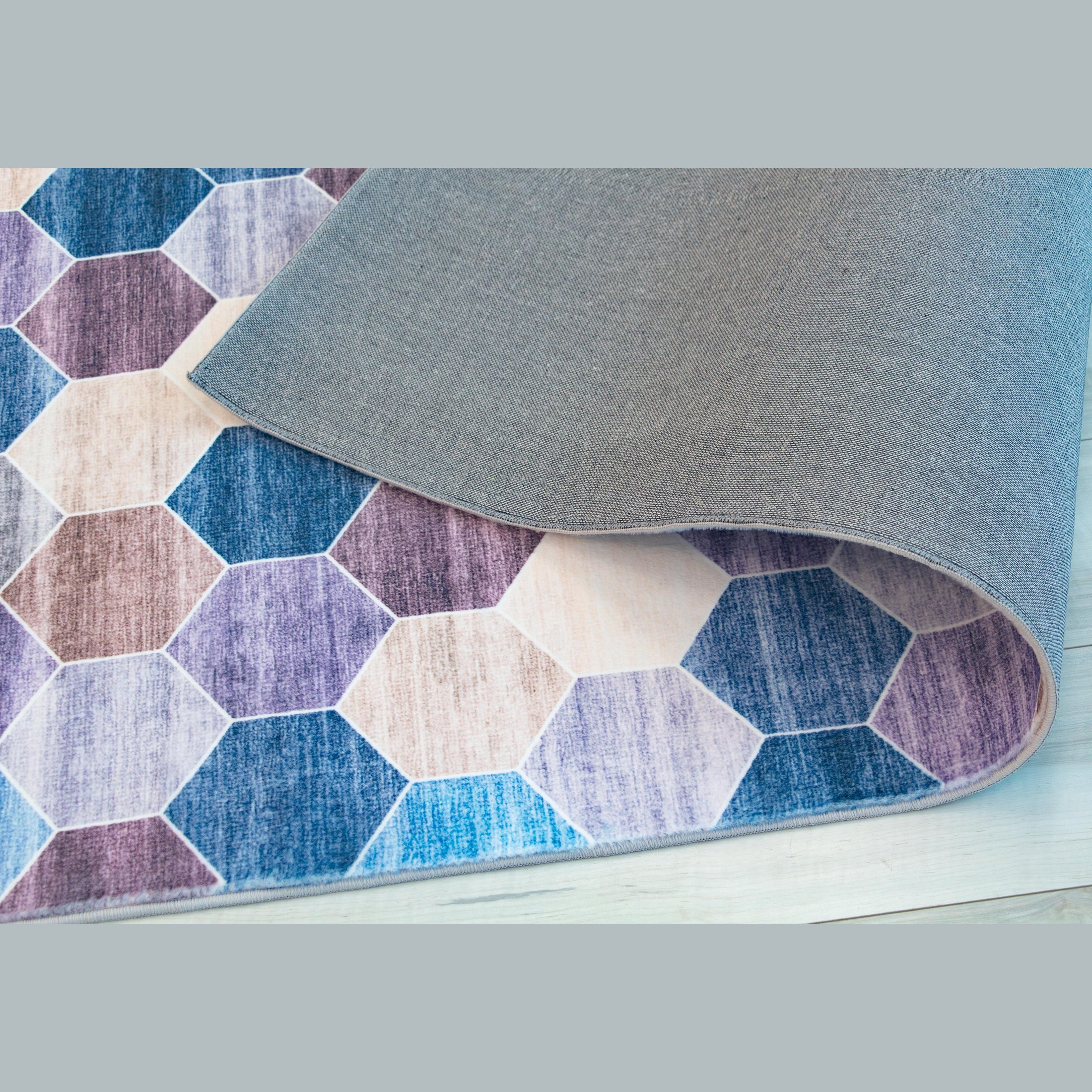 Europa Multi-Toned Modern Distressed Rug