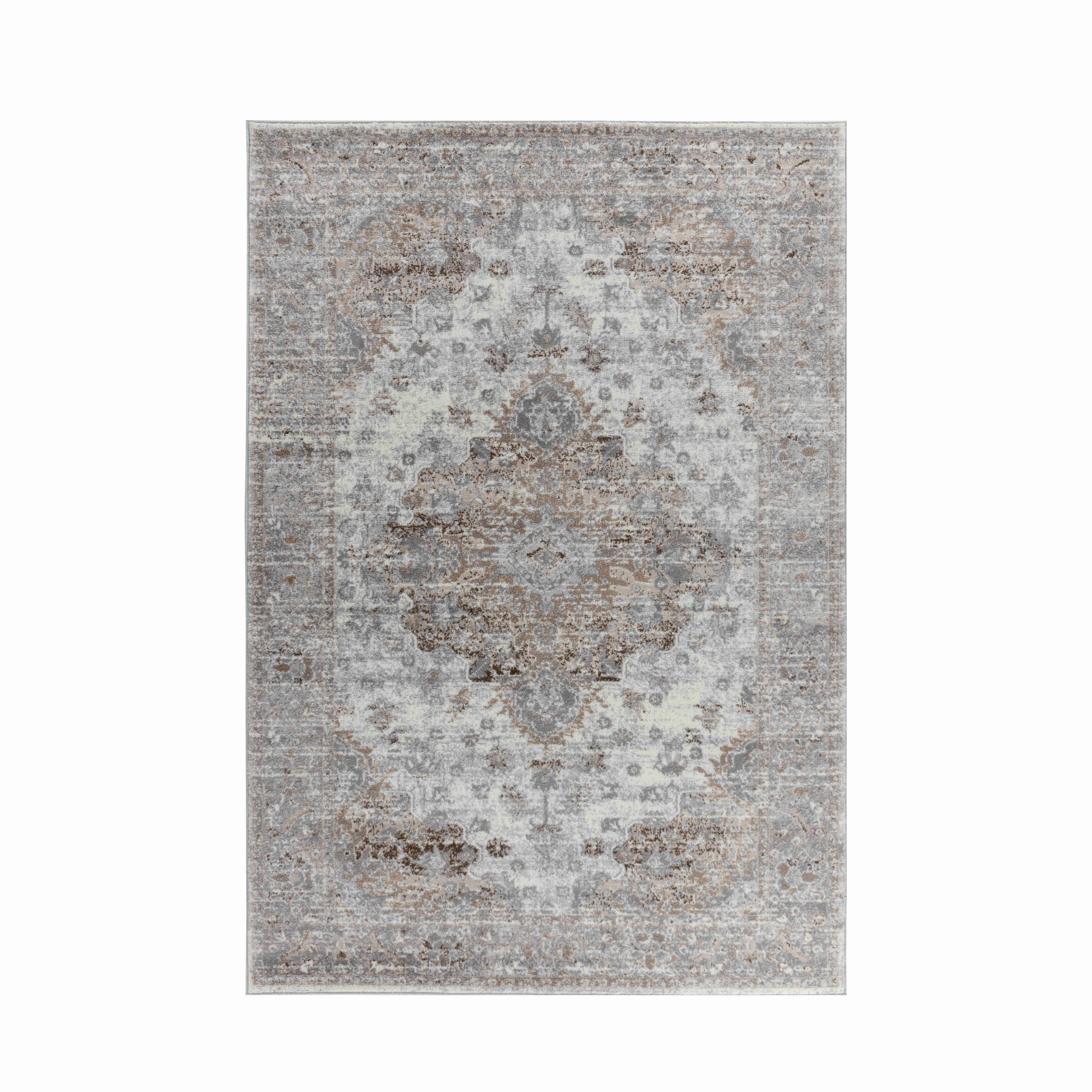 Hamilton Classic Cream Medallion Area Rug