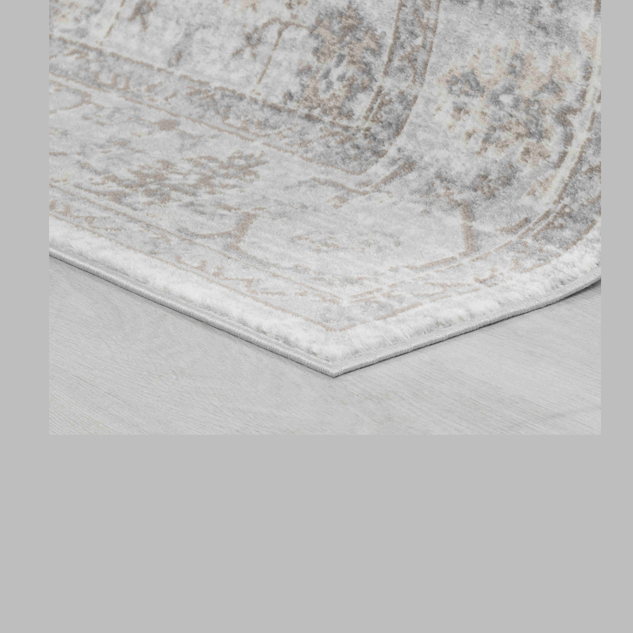 Hamilton Cream Ornamental Floral Area Rug