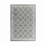 Hamilton Grey Vintage-Inspired Ornamental Rug