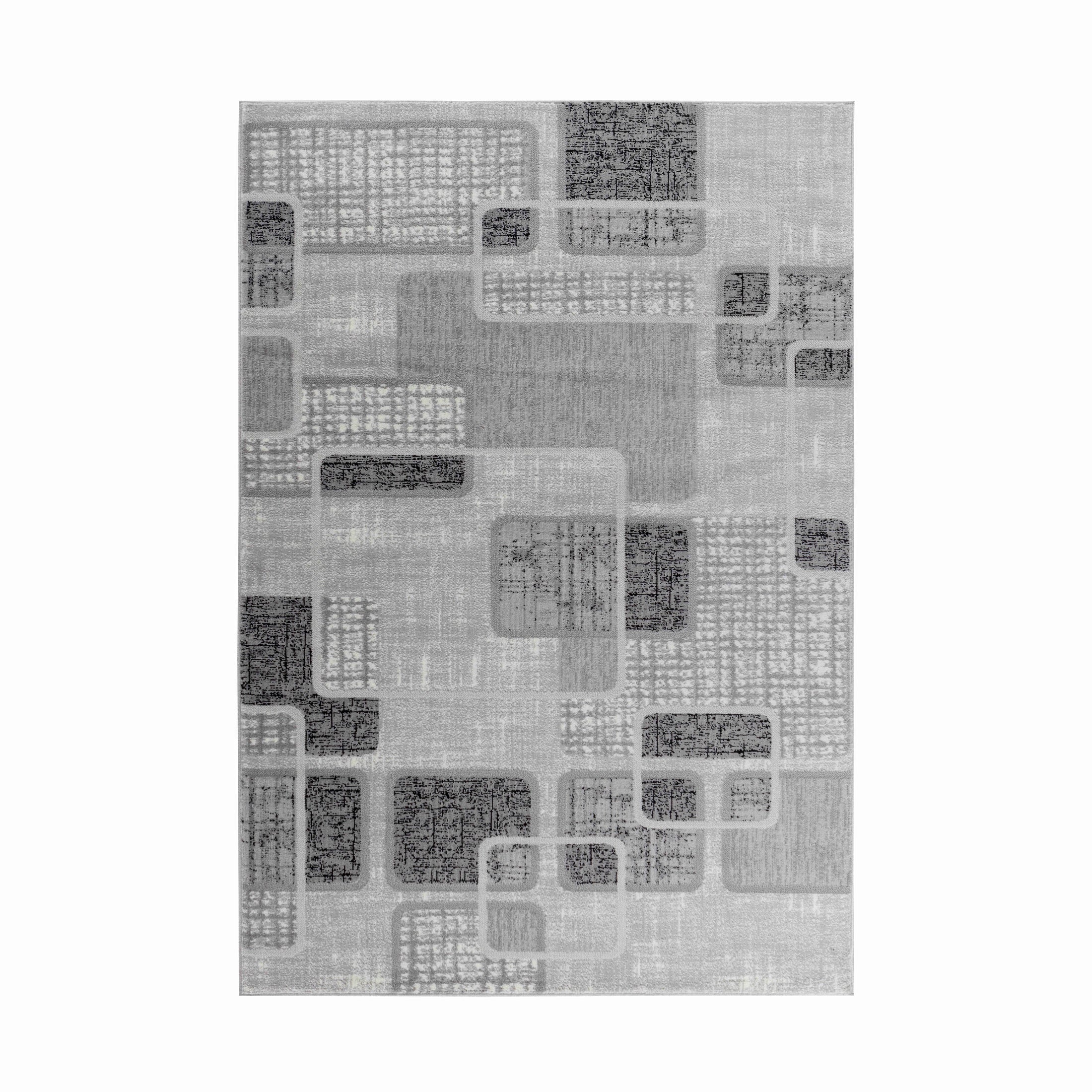 Hamilton Faded Grey Medallion Vintage Rug
