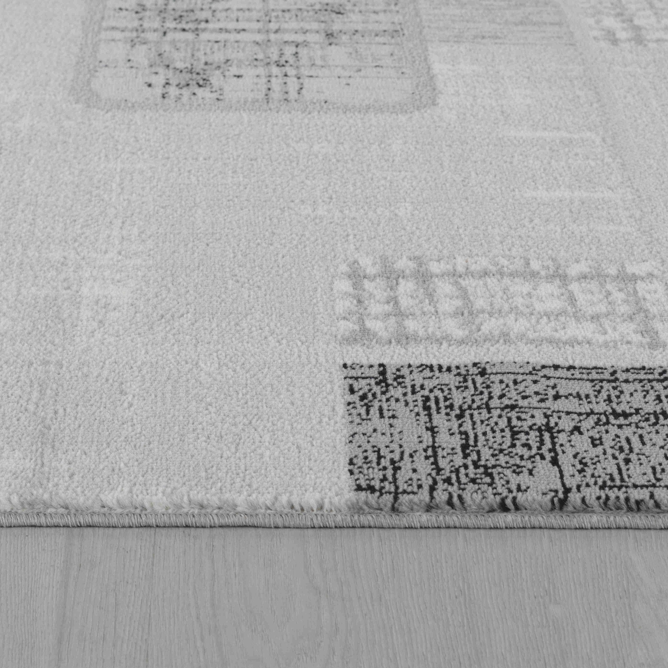 Hamilton Faded Grey Medallion Vintage Rug
