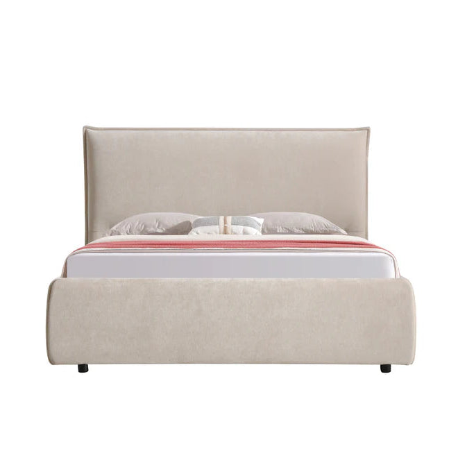 Ivera Gas Lift Storage Bed – Fabric Upholstered Platform Bed