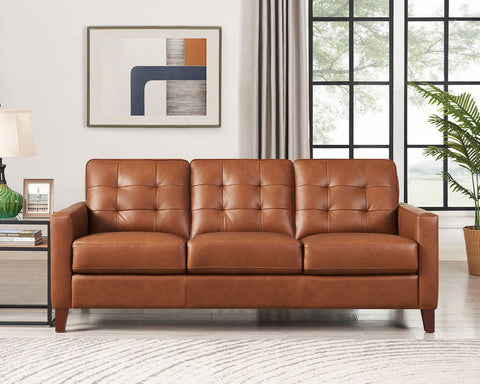 Tallon Leather Sofa