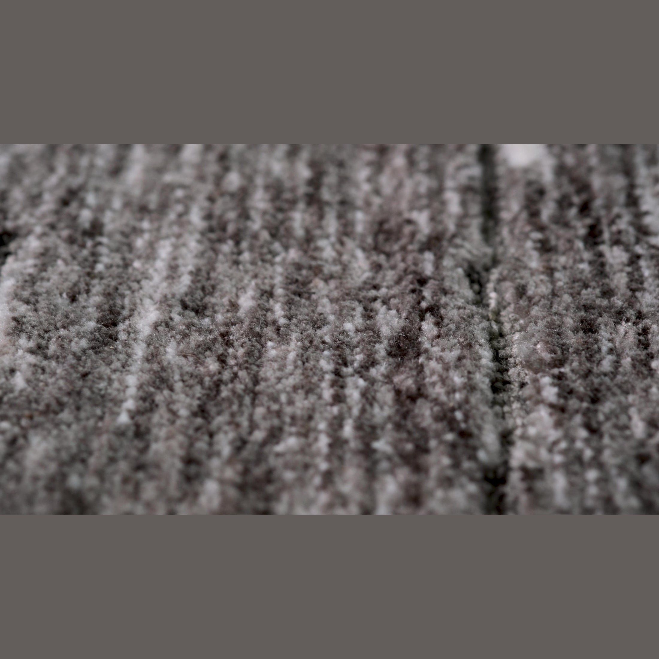 Leela Grey Modern Brushstroke Patterned Rug