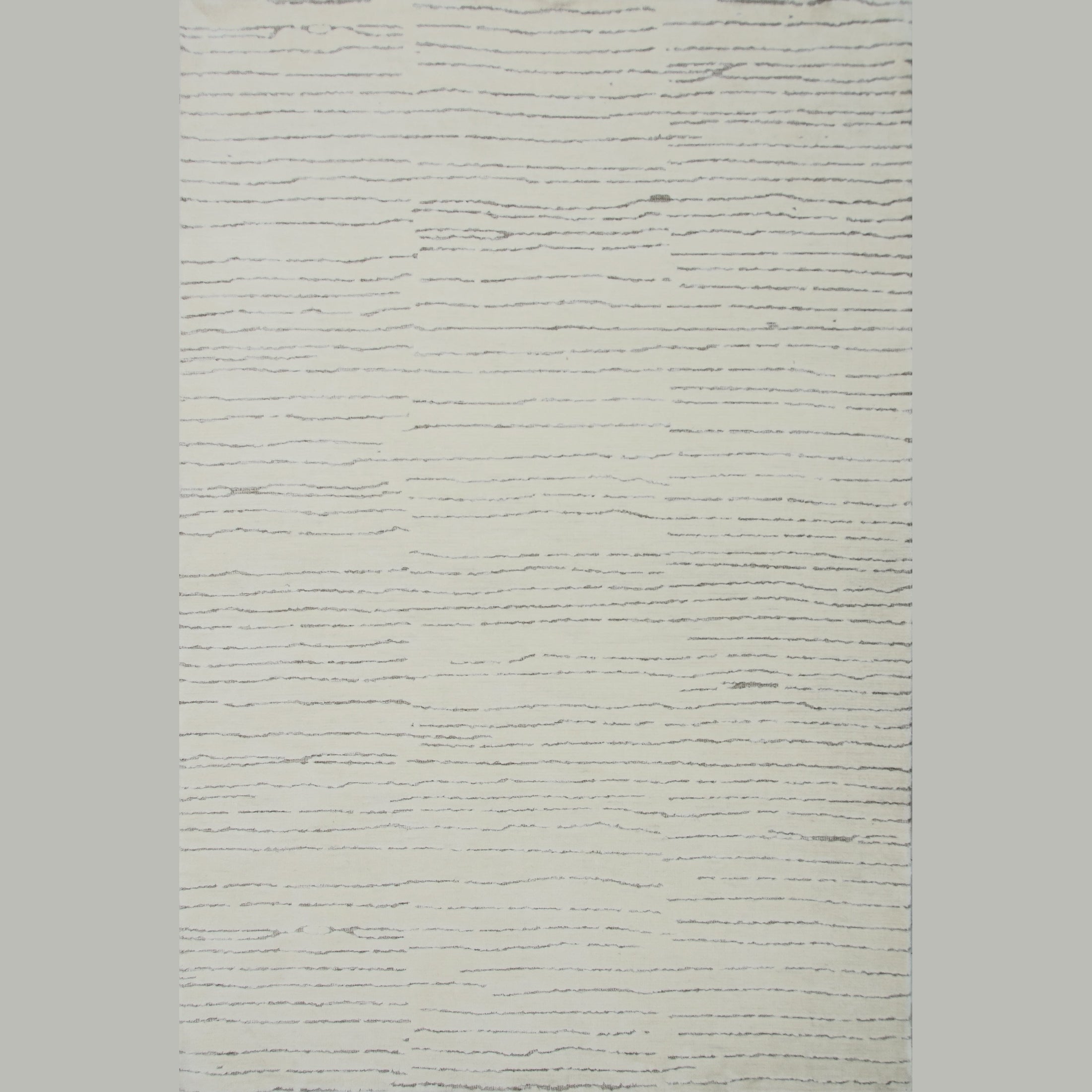 Leela Ivory Linear Modern Area Rug