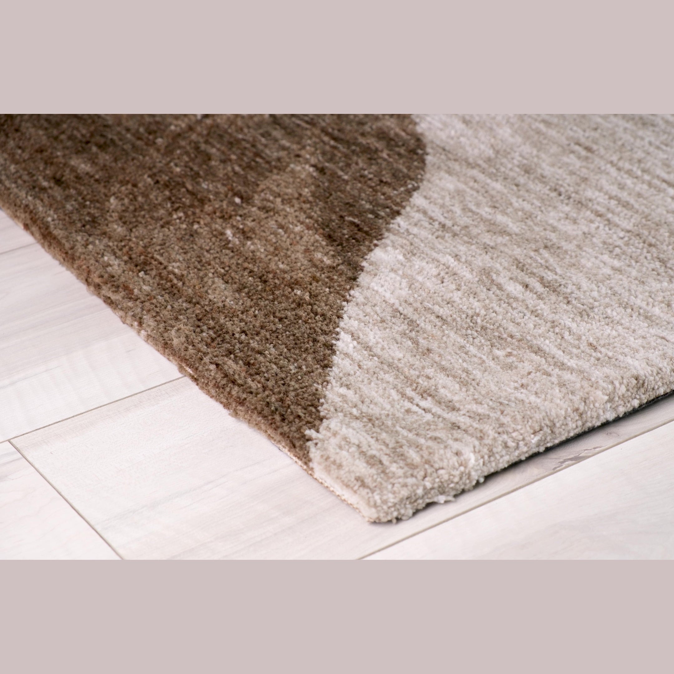 Beige Soft Texture Area Rug