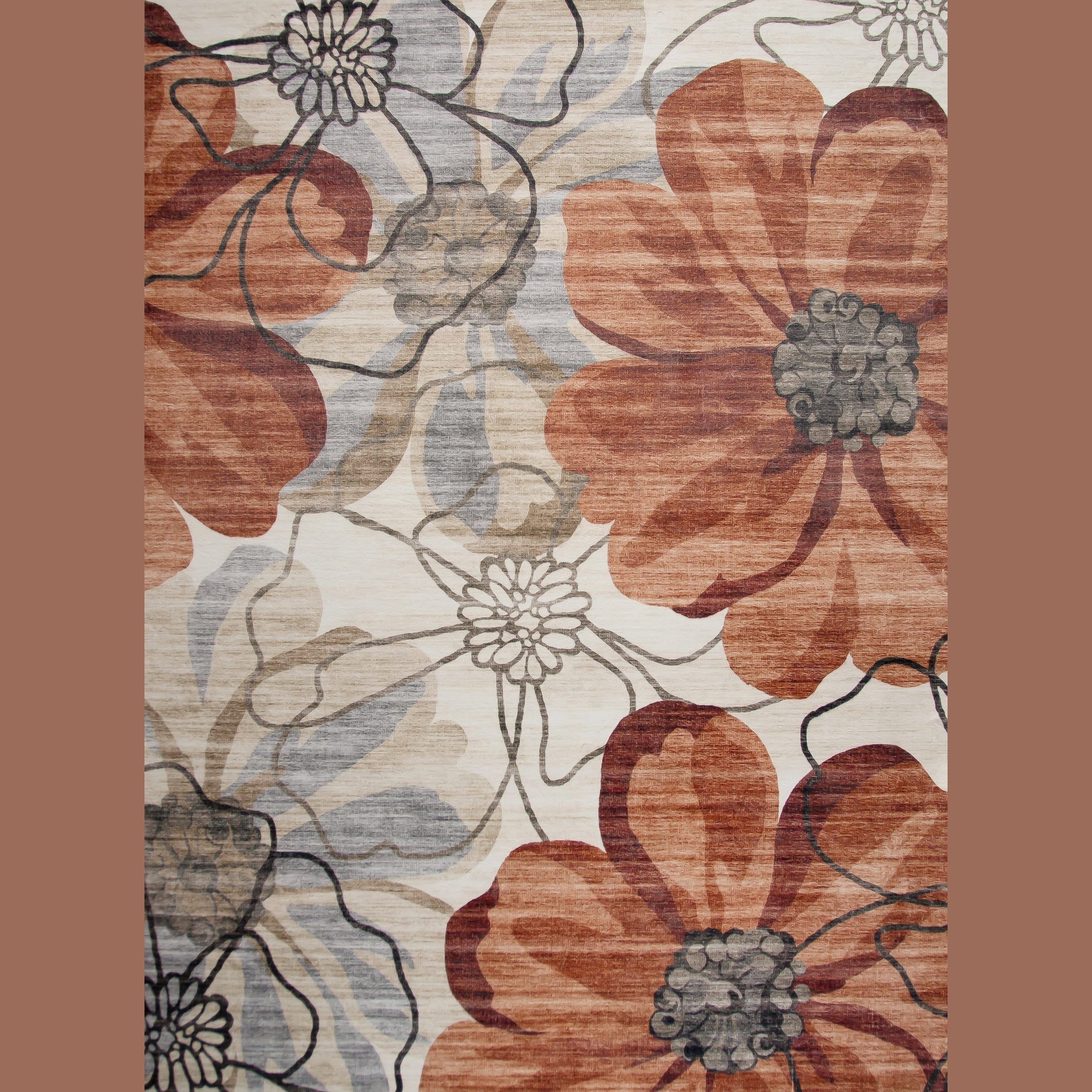 Lily Cream Elegant Vintage-Inspired Rug
