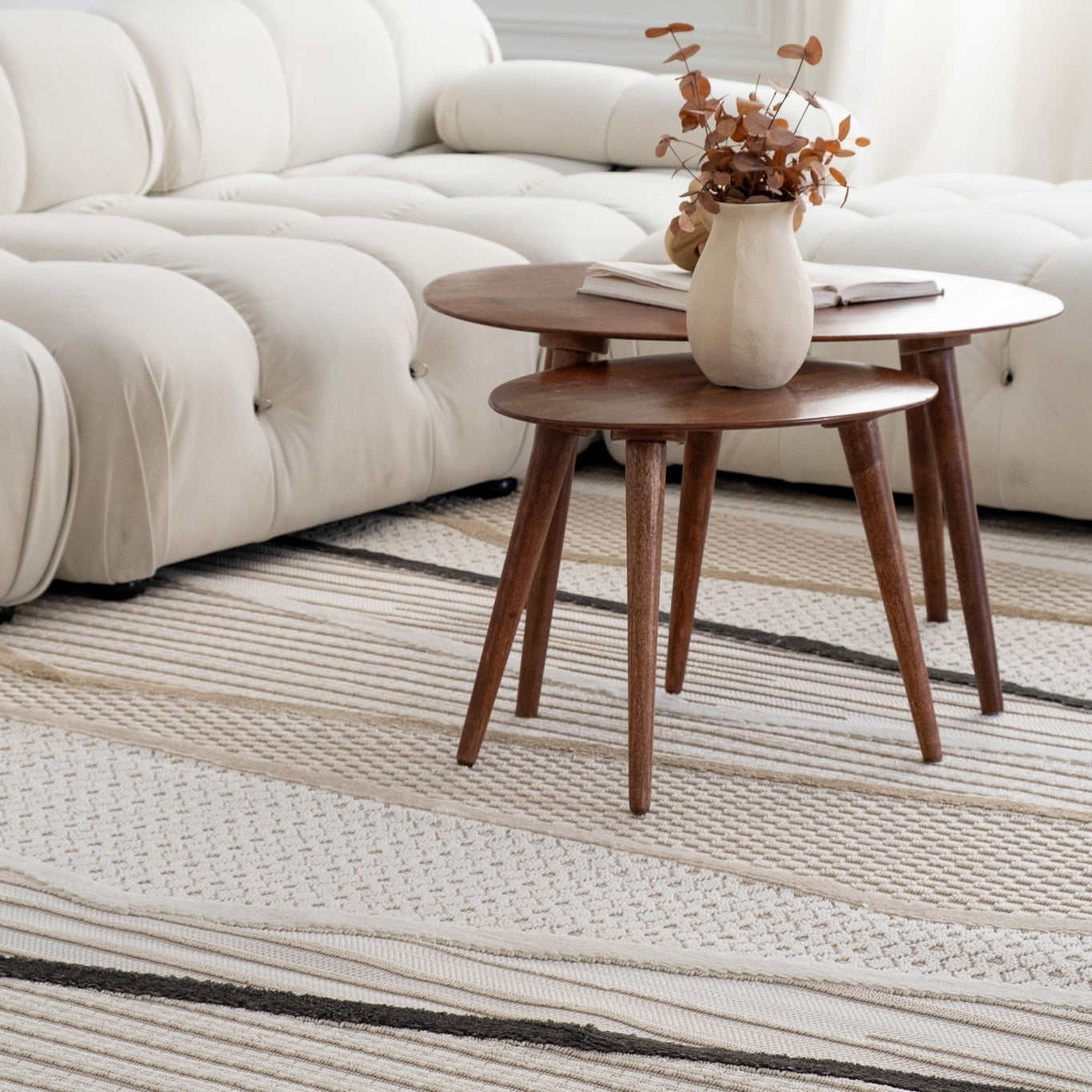 Marrakech Beige Area Rug