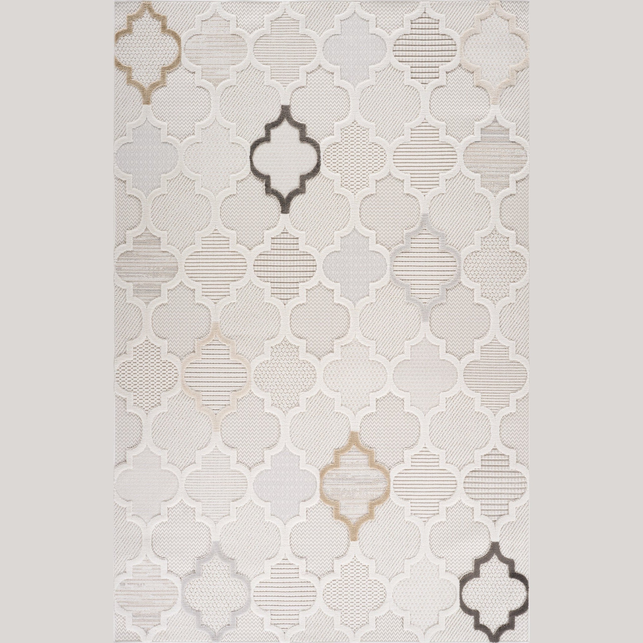 Marrakech Elegant Cream Area Rug